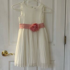 Rare Editions White Dress- size 6